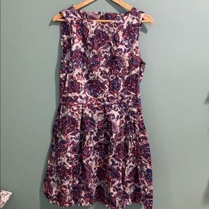 Luck Be A Lady in Pink Paisley Dress